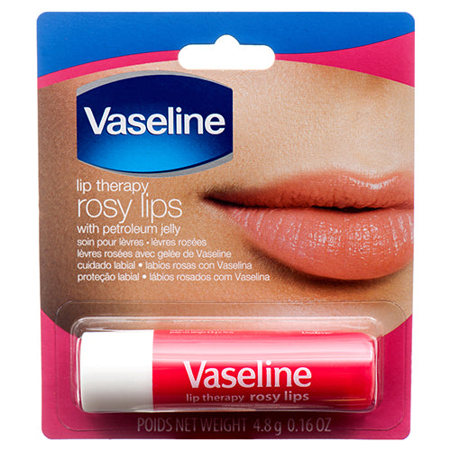 vaseline lip therapy care rosy - 16 oz -- 24 per case