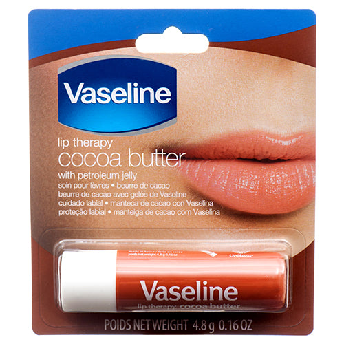 vaseline lip therapy cocoa butter -  -- 24 per case