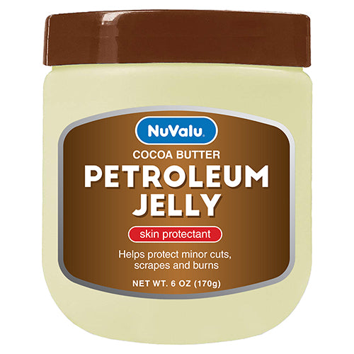 nuvalu petroleum jelly cocoa butter - 6 oz -- 24 per case