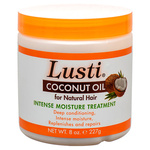 coconut deep treatment for natural hair - #lustiorganics -- 12 per case