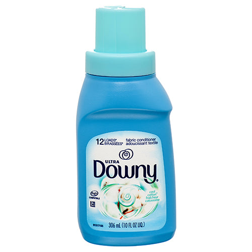 downy fabric softener 10 oz cool cotton - -  -- 12 per case