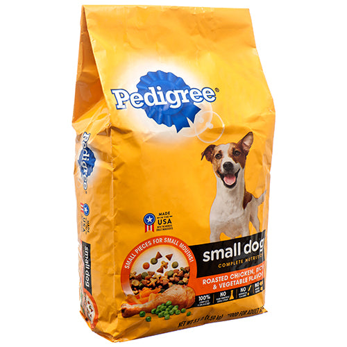 pedigree small breed dry food - 3.5lb -- 4 per case