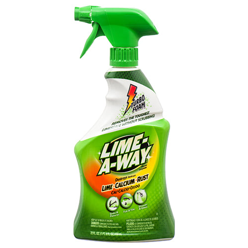 lime-a-way lime calcium rust spray cleaner - 22 oz -- 6 per case