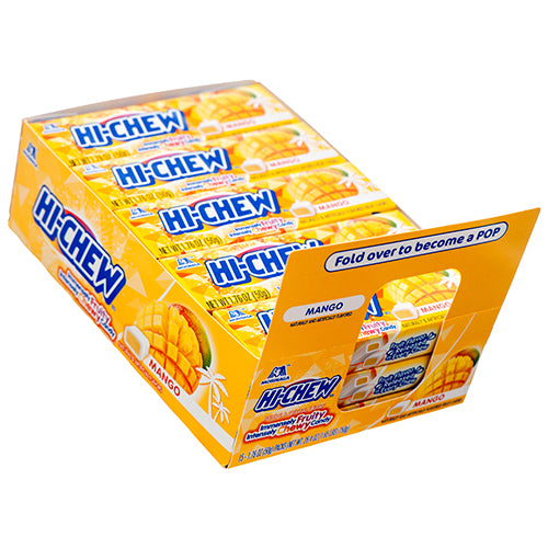 hi-chew fruit chews - mango - 1.76 oz  -- 15 per box