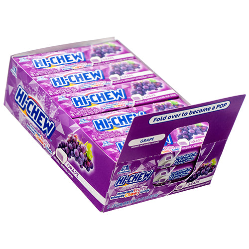 hi-chew fruit chews grape - 1.76 oz  -- 15 per box