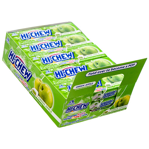 apple hi-chew fruit chews  -  -- 15 per box