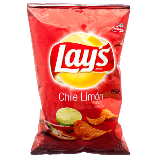 frito lay xvl lays potato chips chile limon 2.25 oz -- 24 per case