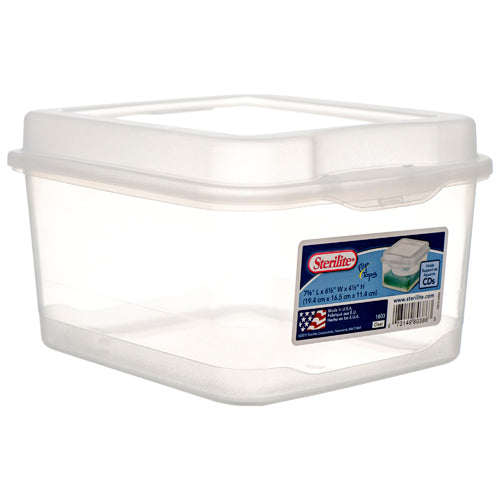 sterilite #1803 storage box with flip top -- 12 per case