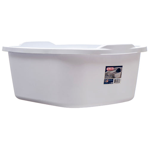 sterilite #0648 18qt dishpan white  -- 6 per case