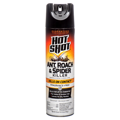 hot shot ant, roach & spider killer - 17.5 oz -- 12 per case