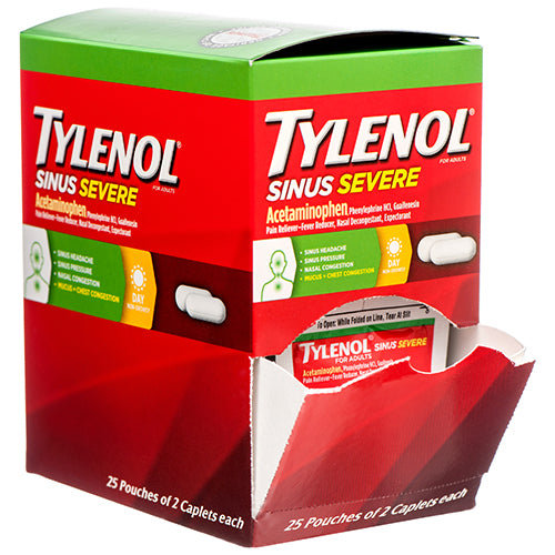 tylenol sinus severe -- 25 per box