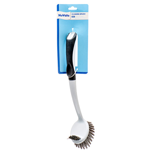 nuvalu cleaning brushes - white & grey - -  -- 24 per case