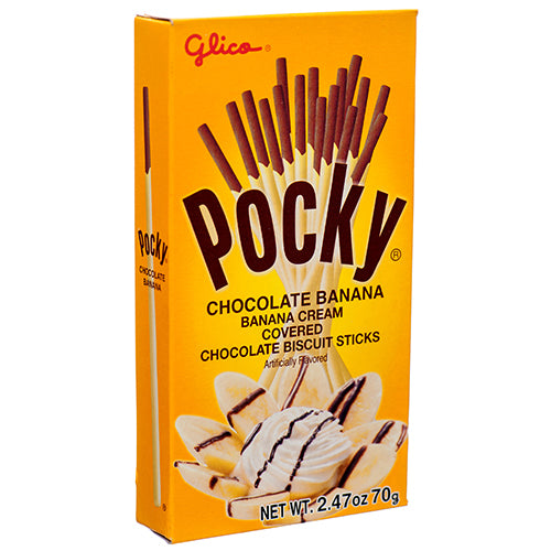 pocky choc banana 2.47 oz - bulk  -- 10 per box