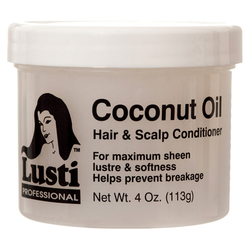 100% organic cold-pressed coconut oil - 4oz #lusti -- 24 per case