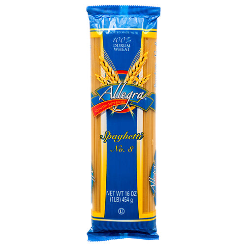 allegra pasta 16 oz spaghetti -- 20 per case