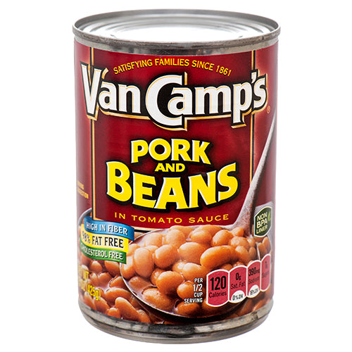 van camps pork & beans 15 oz - bulk  -- 24 per case