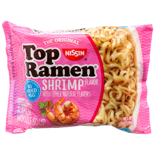 nissin top ramen shrimp 3 oz -- 24 per case