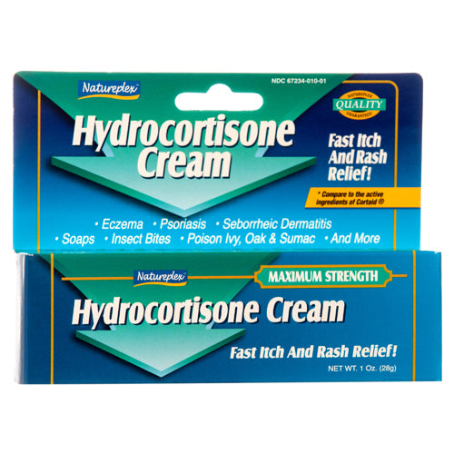 natureplex hydrocortisone cream 1 oz -- 24 per case