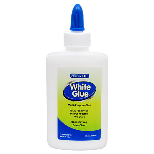 glue pdq display 4 oz white -- 48 per case