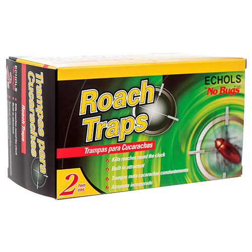 roach traps 2pk - #00524 / e-24 #echolos -- 36 per case