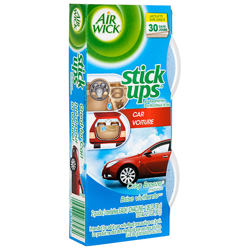 airwick crisp breeze stick ups -  -- 12 per case