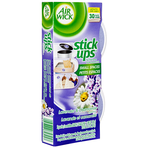 airwick stick ups lavender & chamomile -  -- 12 per case