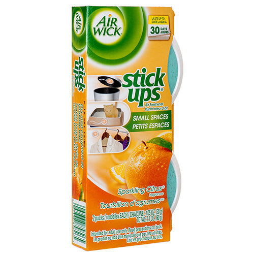 airwick stick up sparkling citrus 2 pack -  -- 12 per case