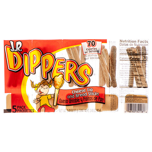 j.r. dippers cheese dip & bread sticks - 12/case -- 12 per case