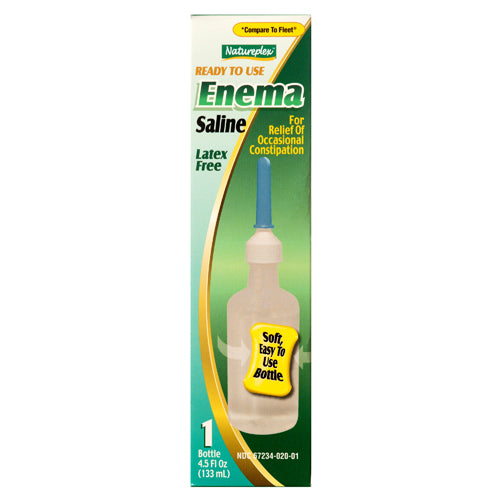 natureplex saline enema 4.5z - -  -- 24 per case