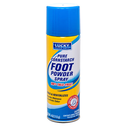 lucky foot powder spray - 2 oz -- 12 per case