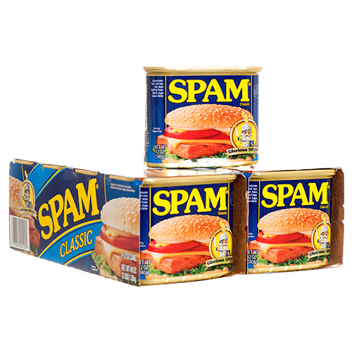 spam classic 12 oz - bulk  -- 8 per case