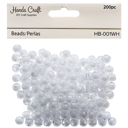 white angel craft beads - bulk  -- 12 per box