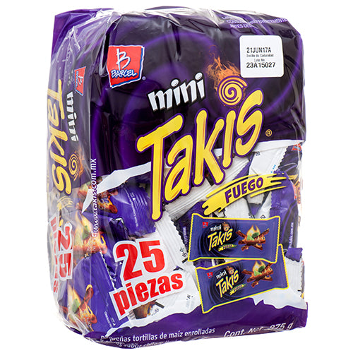 takis fuego 1.2 oz mini - snack size -- 75 per case