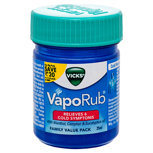 vicks vaporub - 25 ml  -  -- 20 per box