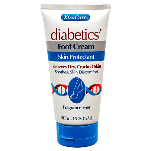 foot cream diabetics fragrance free 4.5 oz -- 24 per case