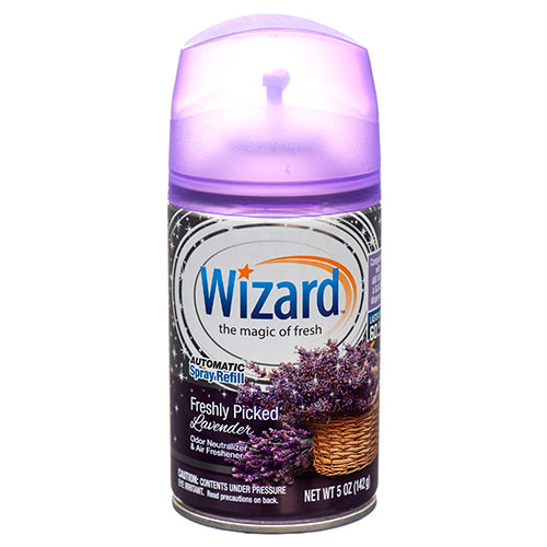 wizard automatic spray refill - lavender -- 12 per case