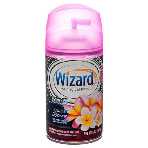 wizard automatic spray refill hawaiian 5 oz -- 12 per case