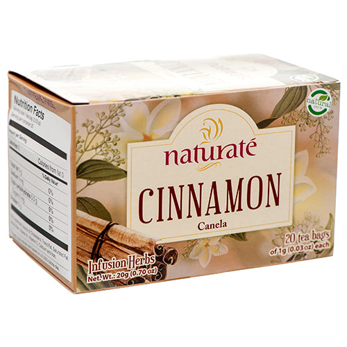 naturate cinnamon tea 20 ct -- 24 per case