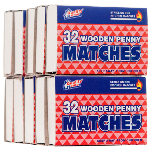 quality home matches - 32 count - 10 pack -- 48 per case