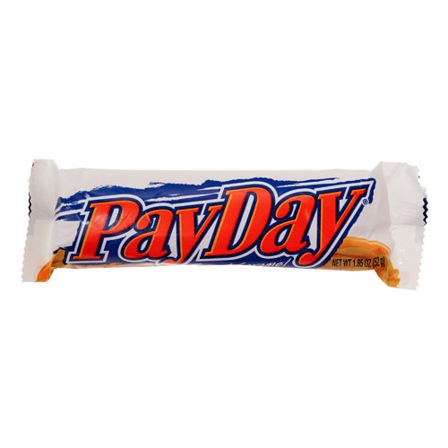 hershey's payday peanut caramel bars - 1.85 oz  -- 24 per box