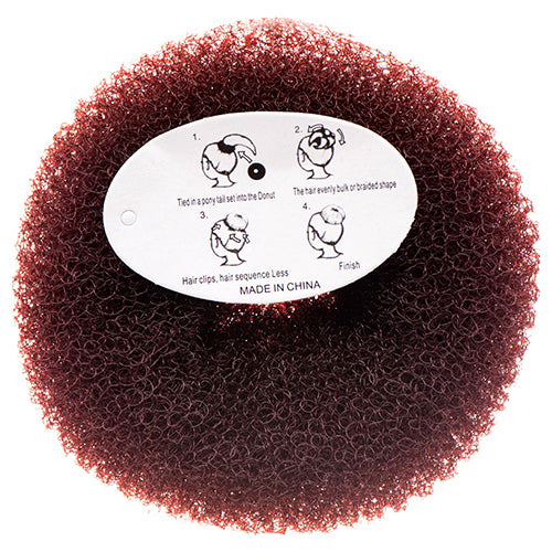 hair donut assorted colors  -  -- 12 per box