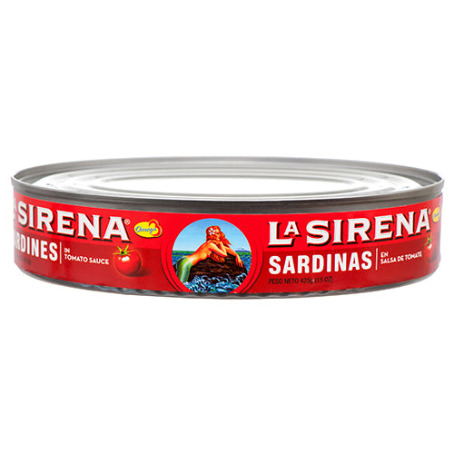 la sirena sardines tomato sauce oval 15z -- 24 per case