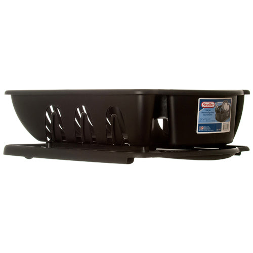 sterilite sink set - black plastic  -- 6 per case