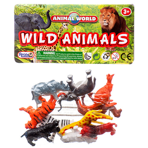 toy wild animals 10pc -- 36 per box