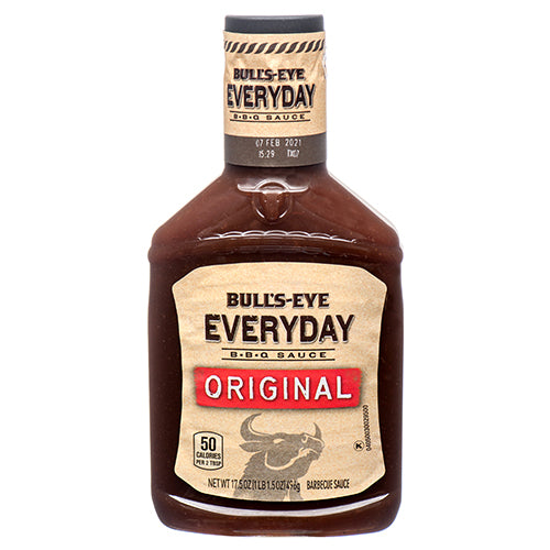 bull's eye bbq sauce original 17.5 oz -- 12 per case