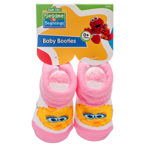 sesame street baby booties - -  -- 12 per box