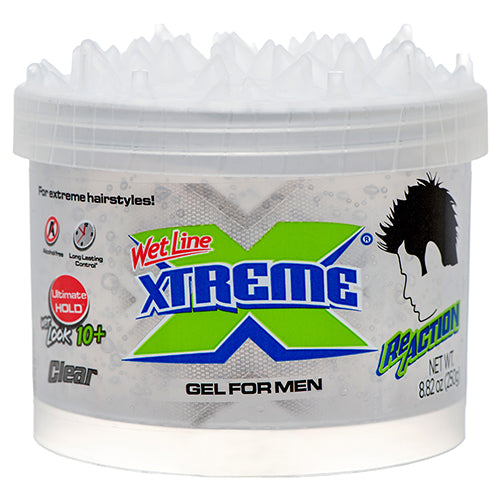 xtreme hair gel - dark assorted - 8.8oz -  -- 12 per case