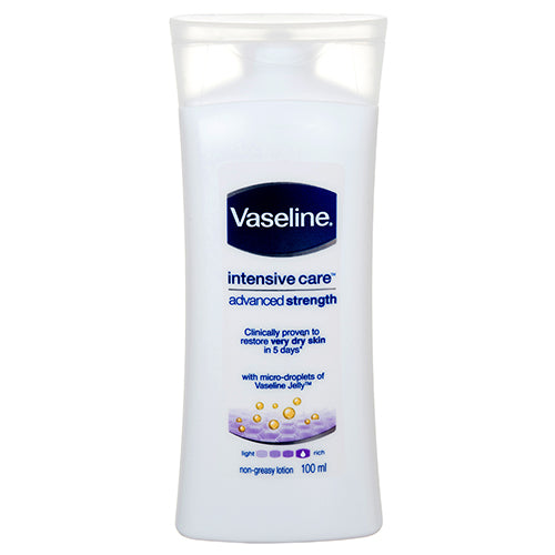 vaseline advance strength lotion - 100 ml  -- 36 per case