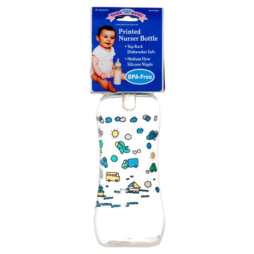 baby bottles - 9oz - assorted designs -48 per case - bk22800 -- 12 per box