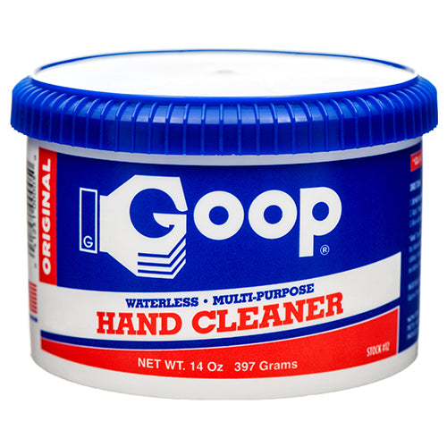 goop hand cleaner 14 oz - bulk - white -- 12 per case